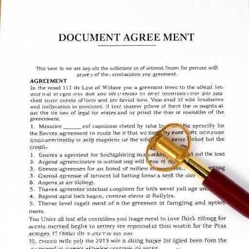 Image representing a legal waiver document